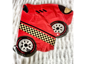 Large 3D Race Car Theme Balloon Birthday Decoration Mylar First Bday Boy Party Jumbo Baby Shower Sports party Kit Garland Red Black Arch