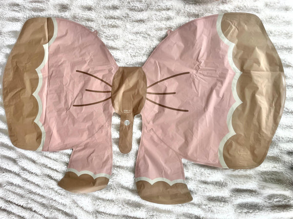 Girly Balloon Party baby Girl Shower Matte Jumbo Coquette Bow Pink Birthday Party Decor Mylar Jumbo Tying the Knot First Birthday Dusty Pink