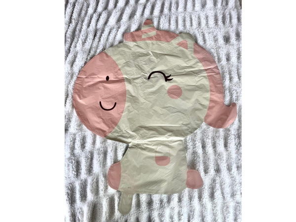 Pink Girl Unicorn Balloon Matte Jumbo Birthday Baby Shower Enchanted Party Large Birthday Gold Wonderland Magical Fantasy Theme Decor idea