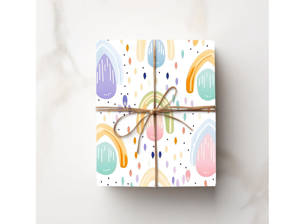 Dusty Pink Pastel Gift Wrapping