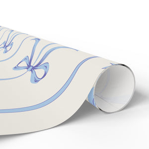 Blue Coquette Bow Gloss Wrapping