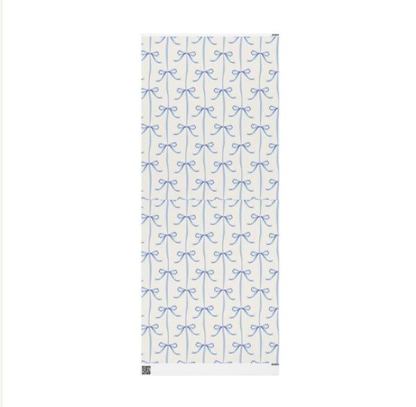 Blue Coquette Bow Gloss Wrapping