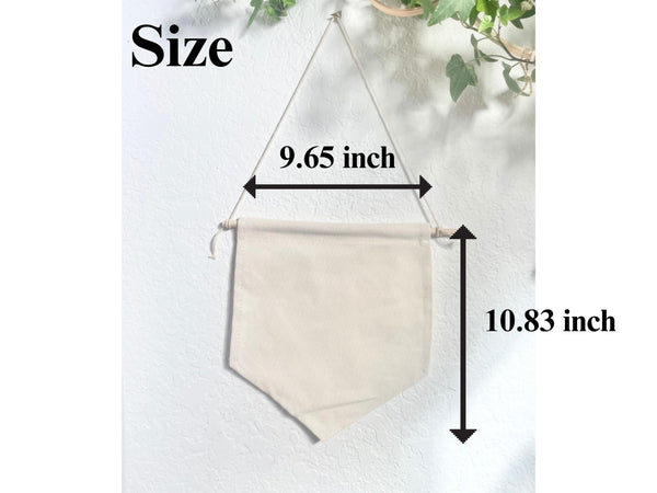 Personalized Fabric Canvas Wall Hanging Sign Banner Boho Custom Name Pennant Nursery Stick Wooden New Baby Shower Coquette Bow Pink Girl