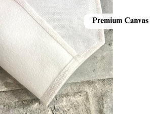 Personalized Text Fabric Canvas Wall Hanging Sign Banner Boho Quote Custom Wording Pennant Nursery Stick Wooden Children Bedroom Kid 15x19"