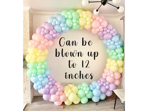 Pastel Balloon Arch Party 100 Pack Multicolor Macaron Birthday Rainbow Party Baby Shower First Birthday Girl Decor DIY Bulk Latex Easter