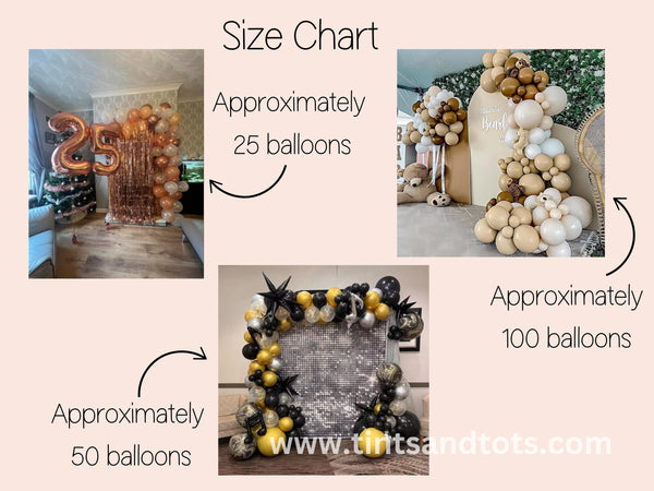 Boho Balloon Beige Neutral Coffee Brown Sand 100 Rustic Pack Boho Birthday Party Bridal Shower Baby Bearly Wait Decor Natural Muted Woodland