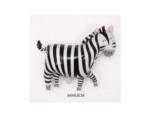 LARGE Set of 6 Balloon Safari Animal Two Wild One Party Animal Safari Party Cheetah Print Party Jumbo Inflatable Mylar Baby Shower Jungle