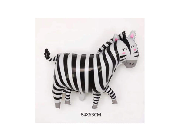 LARGE Set of 6 Balloon Safari Animal Two Wild One Party Animal Safari Party Cheetah Print Party Jumbo Inflatable Mylar Baby Shower Jungle