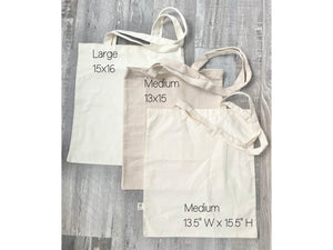 Organic Affirmation Tote Bag Gift Idea Flower Spring Eco friendly Grocery Bag Let Kindness Bloom Library Bag Reusable Everyday Bag Floral