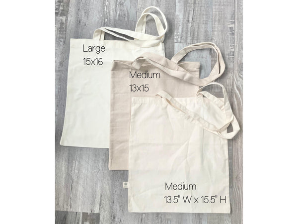 Organic Affirmation Tote Bag Gift Idea Flower Spring Eco friendly Grocery Bag Let Kindness Bloom Library Bag Reusable Everyday Bag Floral