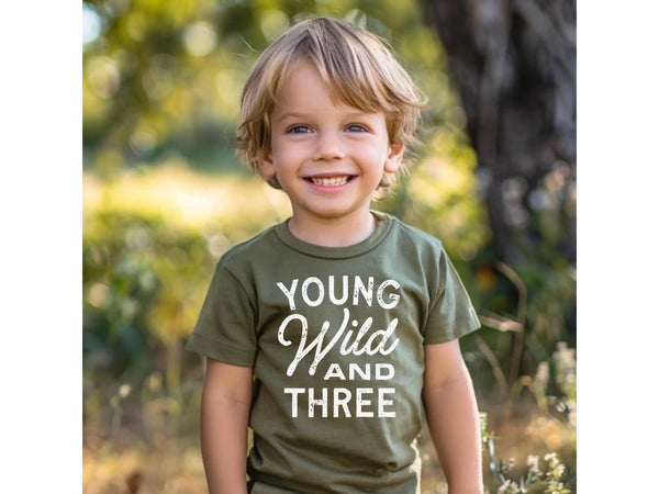 Young Wild and THREE Youth Shirt