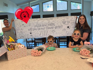 Wedding Day Personalized Wedding Coloring Banner