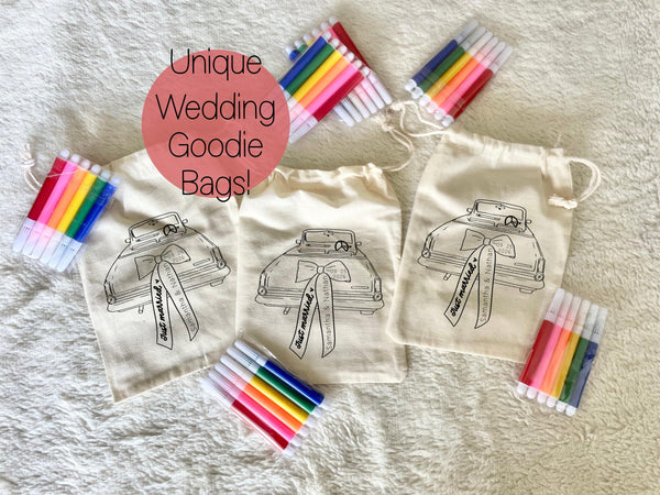 Customizable Wedding Name Bag Entertainment Bridal Shower Favor Wedding Activity Color Eco Friendly Wasteless Gift Pre Made Games Keepsake