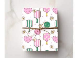Pickleball Wrapping Paper