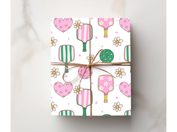 Pickleball Wrapping Paper