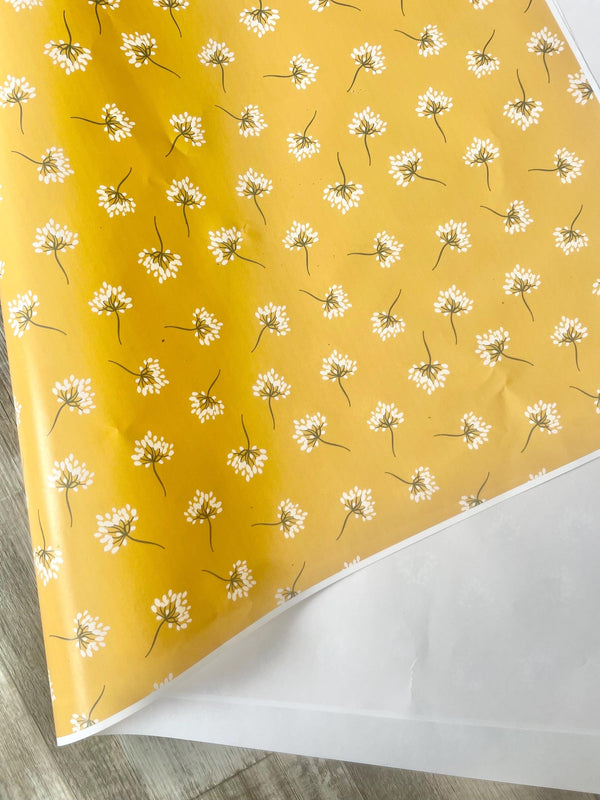 Vintage Dandelion Wrapping Paper