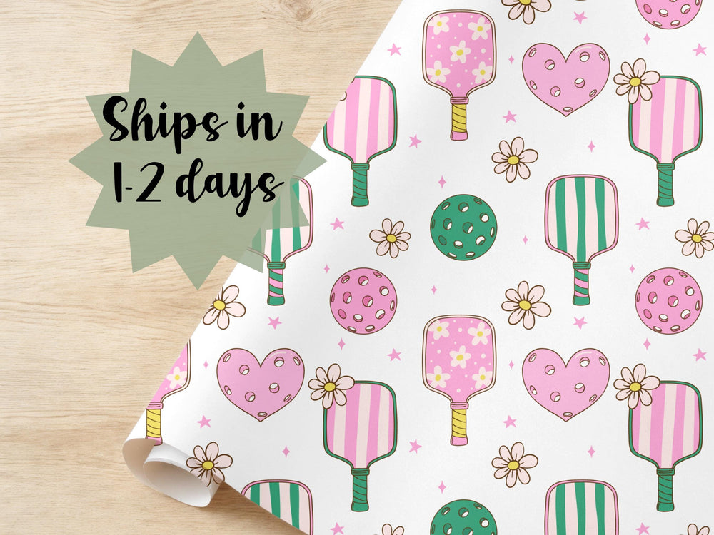 Pickleball Wrapping Paper