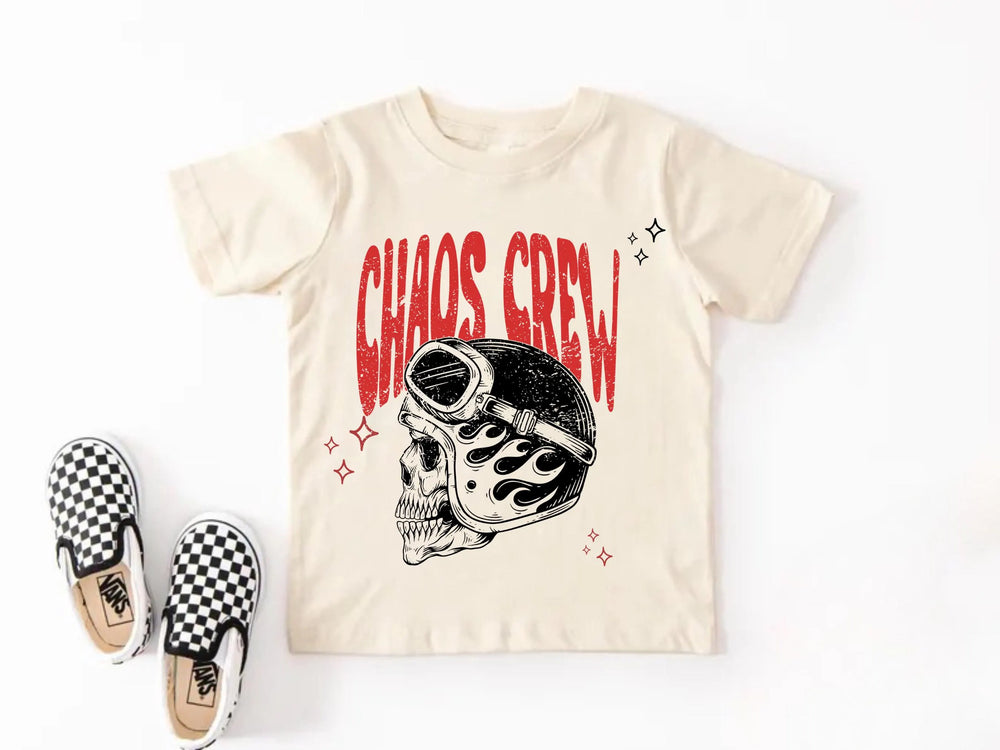 Funny Retro Cool Chaos Crew T Shirt