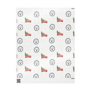 My First Christmas Wrapping Paper New Baby Gift Wrap Baby First Christmas Newborn Xmas Wrapping Paper Keepsake Paper Milestone Christmas