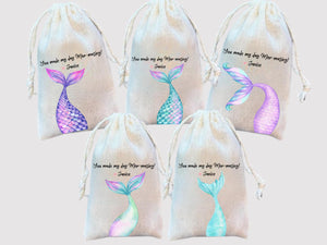 Whimsical Mermaid Birthday Magical Theme Party Girl bday Favor ideas Ocean Sea Party Under the Sea Goody Bags Sea Princess Party Treasure