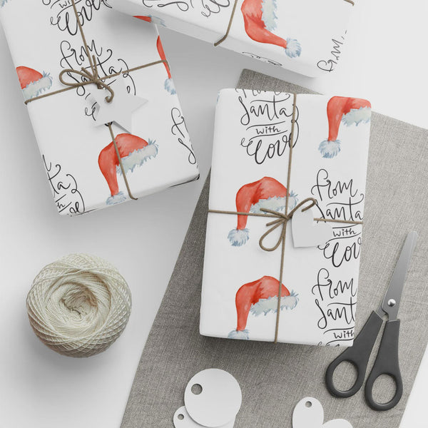 Santa Gift Wrap From Santa Wrapping Paper