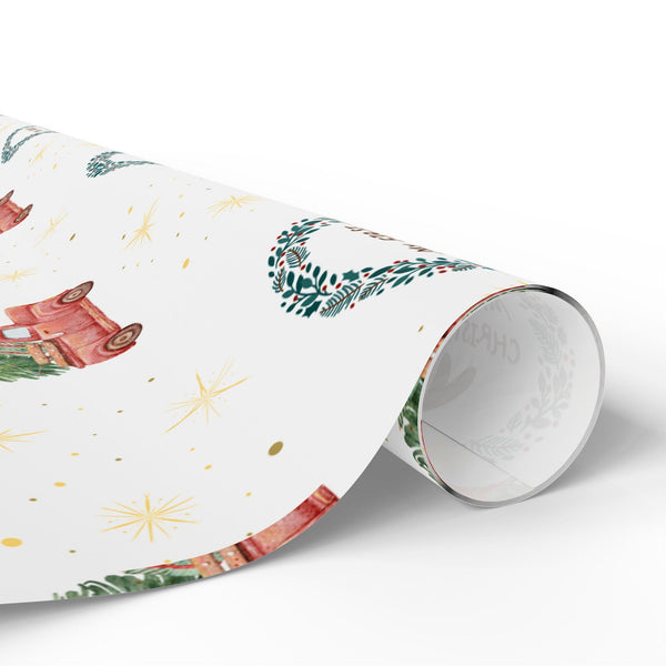 My First Christmas Wrapping Paper New Baby Gift Wrap Baby First Christmas Newborn Xmas Wrapping Paper Keepsake Paper Milestone Christmas