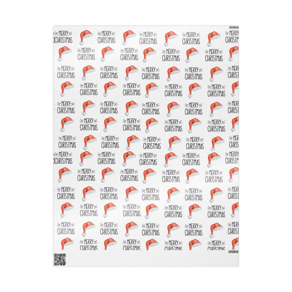 Merry Christmas Wrapping Paper Santa Gift Wrap 2025 Rae Dunn Inspired Kid Wrapping Paper Retro Santa Watercolor Festive Fun Holiday GiftWrap
