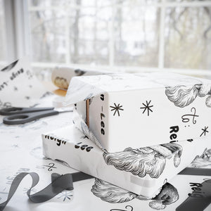 Personalized Santa Gift Wrap Wrapping Paper From Santa Clause Santa Special Gift Wrap Custom Kid Gift Wrap Official Gift Wrap Secret Santa