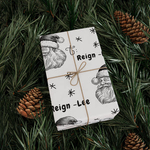 Personalized Santa Gift Wrap Wrapping Paper From Santa Clause Santa Special Gift Wrap Custom Kid Gift Wrap Official Gift Wrap Secret Santa