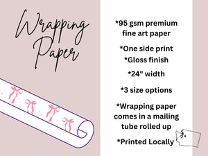 Desert Theme Wrapping Paper Cactus Skull Succulent Texas Theme Arizona Watercolor Wedding Western Bridal Shower Bull Purple Sage Green