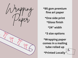 Toile Elegant Gift Wrapping Paper