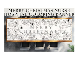 Merry Christmas Hospital Drawing Activity
