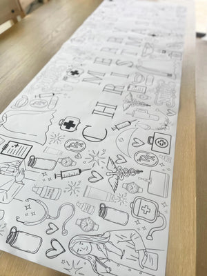 Merry Christmas Hospital Drawing Activity