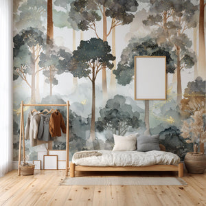 Adhesive Fabric Wallpaper Whimsical