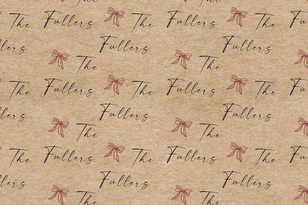 Eco Friendly Personalized Gift Wrap