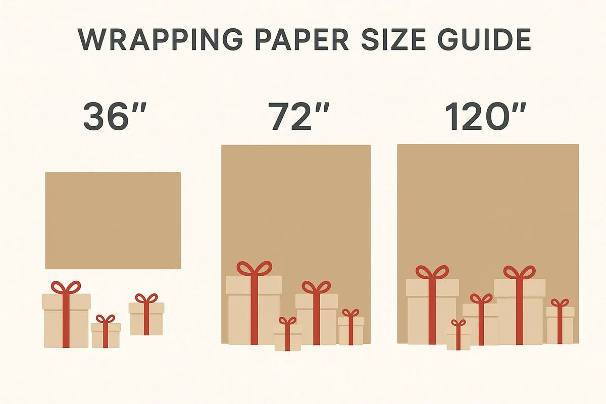 Blue Ribbon Gift Wrap