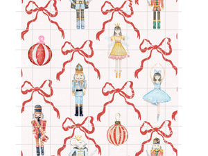 Vintage Nutcracker Christmas Wrapping Paper