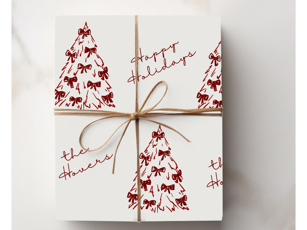 Happy Holiday Wrapping Paper