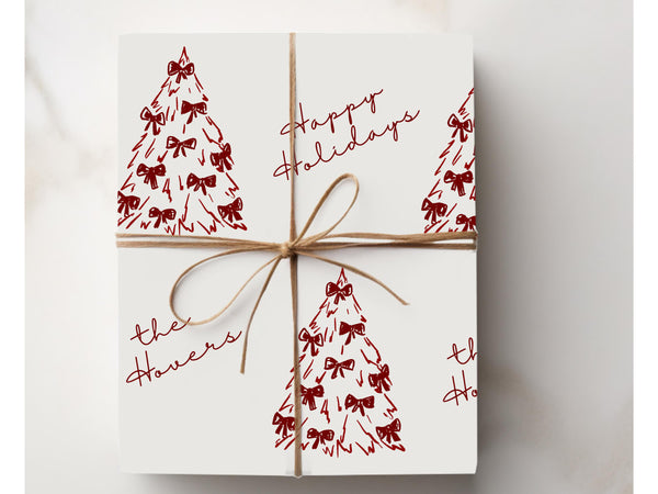 Happy Holiday Wrapping Paper