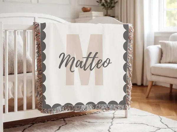 Heirloom Baby Woven Blanket