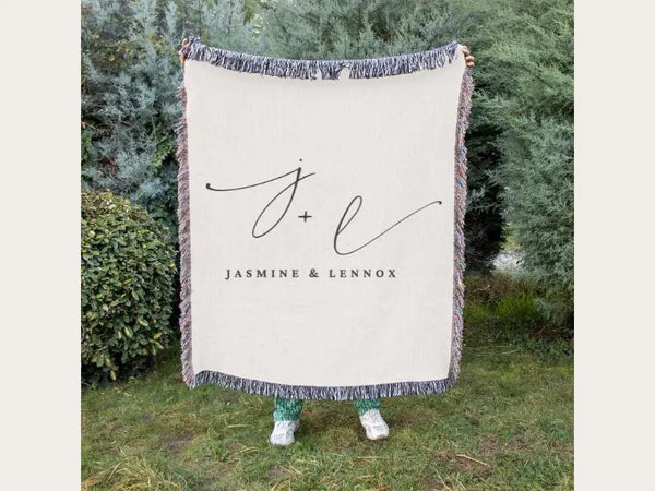 Wedding Name Blanket
