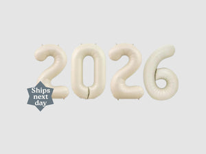 Set of 4 LARGE Balloon 2026 Graduation