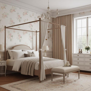 Floral Print Pink Wallpaper