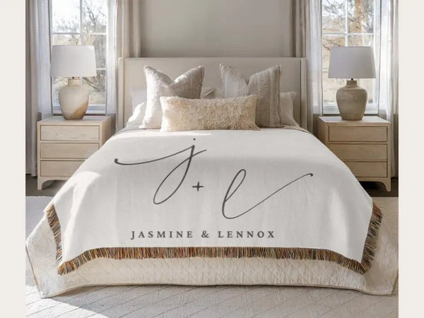 Wedding Name Blanket