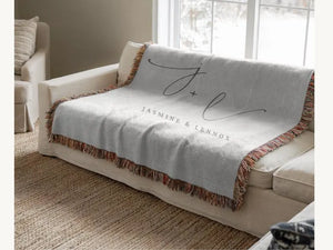 Wedding Name Blanket