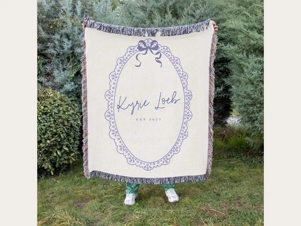 Beautiful Elegant Woven Blanket