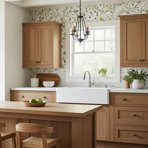 Olive Branch Pattern Wallpaper