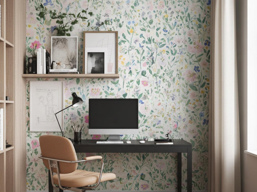 Bright Boho Pattern Wallpaper