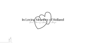 In Loving Memory Coloring Banner