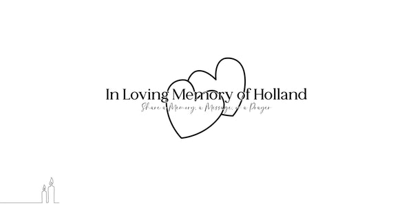 In Loving Memory Coloring Banner